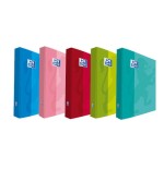 4514-CARPETA DE ANILLAS 4X40 TAPA EXTRADURA A4+ COLORES SURTIDOS SCHOOL OXFORD 400106672