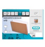 4537-SUBCARPETA SIMPLES KRAFT 240 GRS FOLIO BICOLOR GIO 400040628