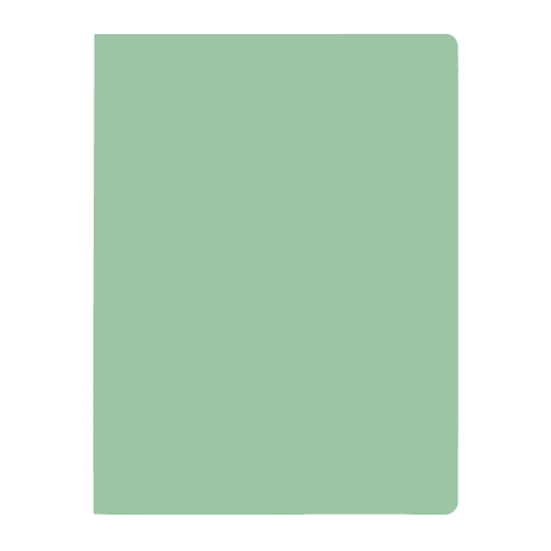 4544-SUBCARPETA SIMPLES PASTEL 180 GRS FOLIO COLOR VERDE GIO 400040609