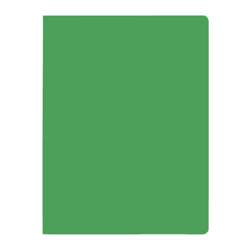 4553-SUBCARPETA SIMPLES INTENSAS 250 GRS FOLIO COLOR VERDE GIO 400040652