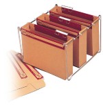 4571-CARPETA COLGANTE CAJON STOCK FOLIO LOMO 75 COLOR MARRON GIO 400021922