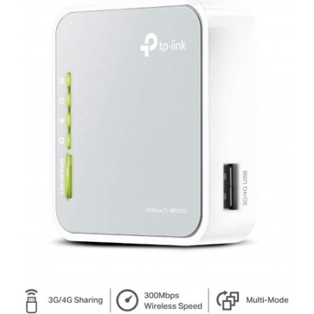 ROUTER INALAMBRICO PORTATIL TP-LINK 3G/4G