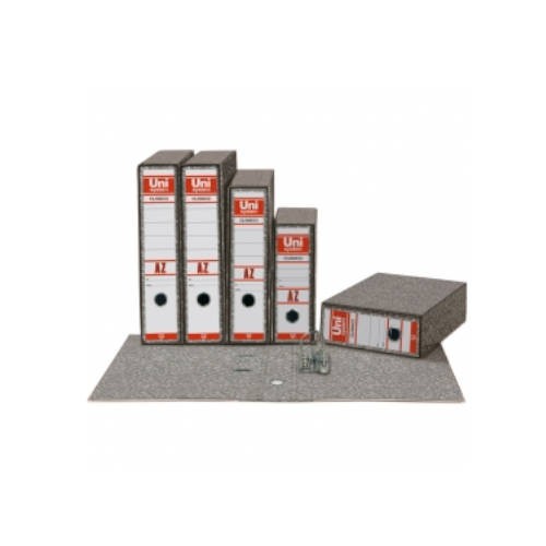 4601-ARCHIVADOR CLASICO FOLIO 65MM SIN RADO COLOR GRIS UNISYSTEM CLASICO 7459071