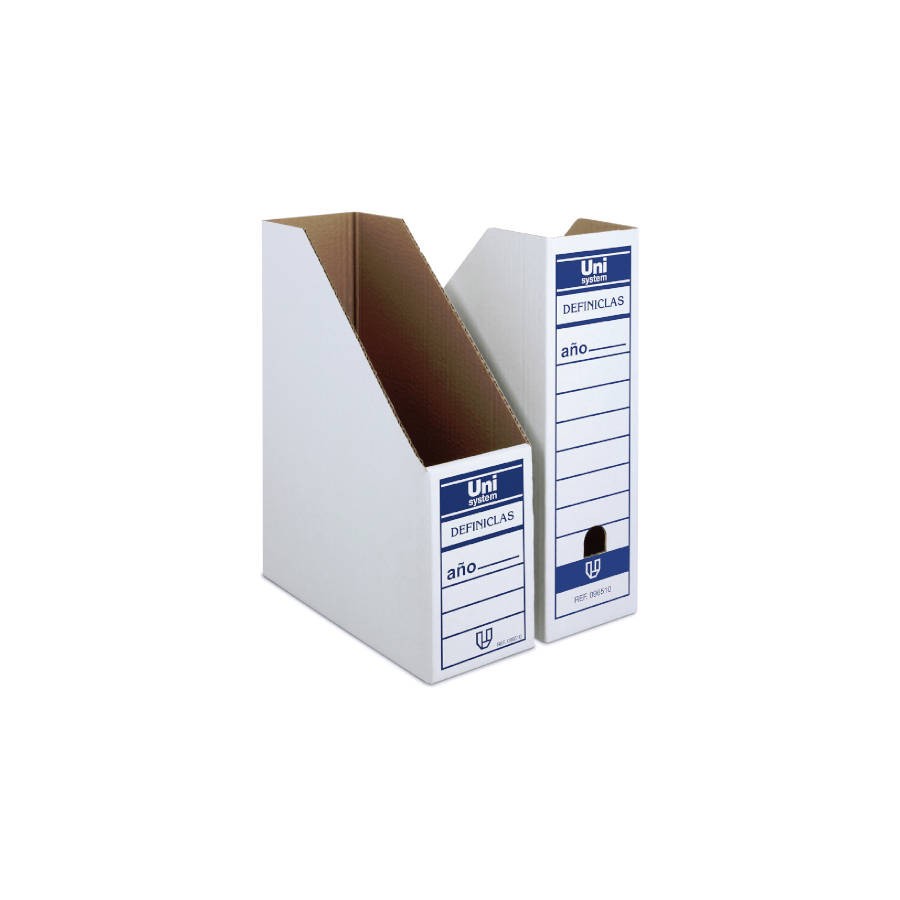 4655-BOX REVISTERO CARTON DEFINICLAS UNISYSTEM DEFINICLAS 70906570