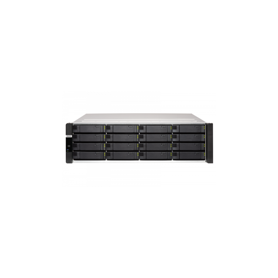 QNAP ES1686dc D-2142IT Ethernet Bastidor (3U) Negro NAS