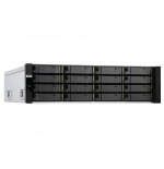 QNAP ES1686dc D-2142IT Ethernet Bastidor (3U) Negro NAS