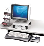 470-BANDEJA TECLADO MANAGER GRAFITO FELLOWES 93804