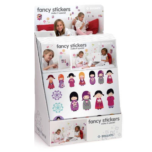 4721-EXPOSITOR DE SOBREMESA 24 STICKERS DE VINILIO BUSQUETS 15012900110