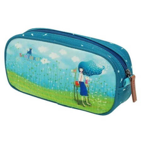 4756-PORTATODO SEMICIRCULAR KORI KUMI - BEYOND THE SEA SANTORO 83478410660