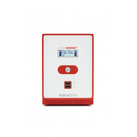 4787-SALICRU SPS 1600 SOHO+ IEC - SISTEMA DE ALIMENTACION ININTERRUMPIDA (SAI/UPS) DE 1600 VA LINE-INTERACTIVE Y CON DOB
