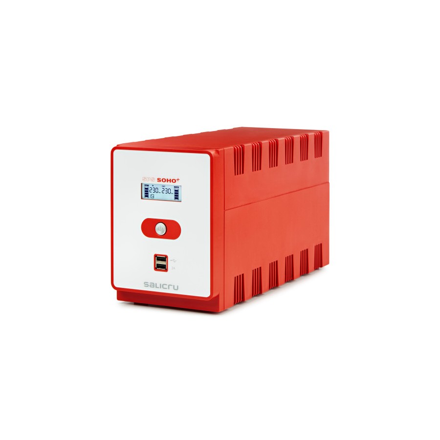 4788-SALICRU SPS 2200 SOHO+ IEC - SISTEMA DE ALIMENTACION ININTERRUMPIDA (SAI/UPS) DE 2200 VA LINE-INTERACTIVE Y CON DOB