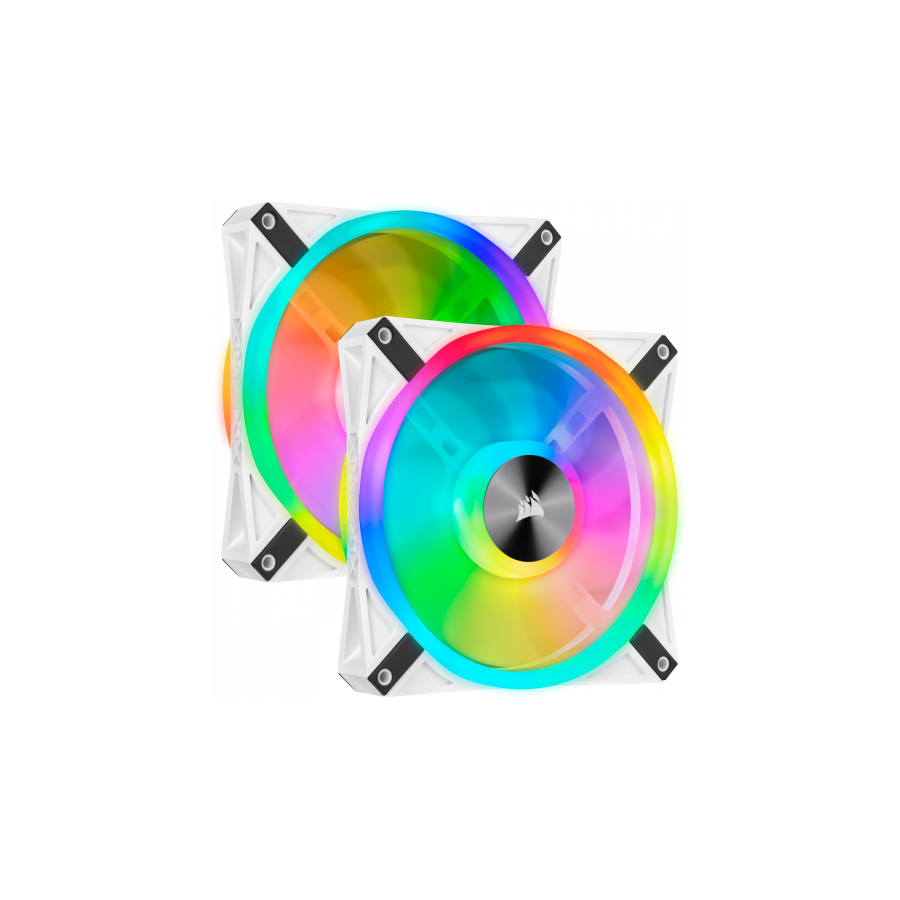 4798-Corsair iCUE QL140 Carcasa del ordenador Ventilador 14 cm Blanco