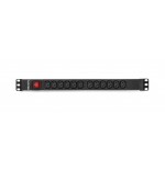 4860-Salicru Regleta SPS PDU - Unidad de distribucion de energia (SPS 12F PDU C13/C14)