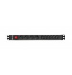4864-Salicru Regleta SPS PDU - Unidad de distribucion de energia (SPS 4F+6F PDU SCH+C13/C14)