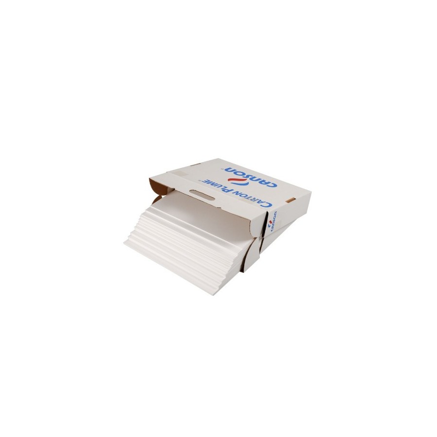 4893-HOJA CARTON PLUMA A3 3MM BLANCO GUARRO CANSON C205154222