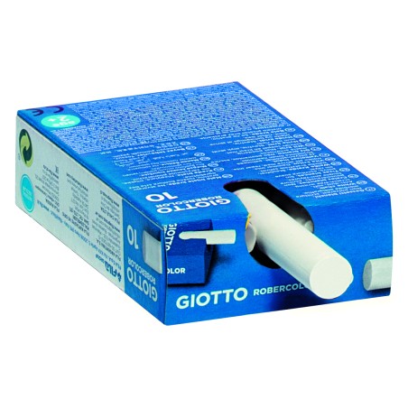 4917-CAJA 10 TIZAS BLANCAS GIOTTO F538700
