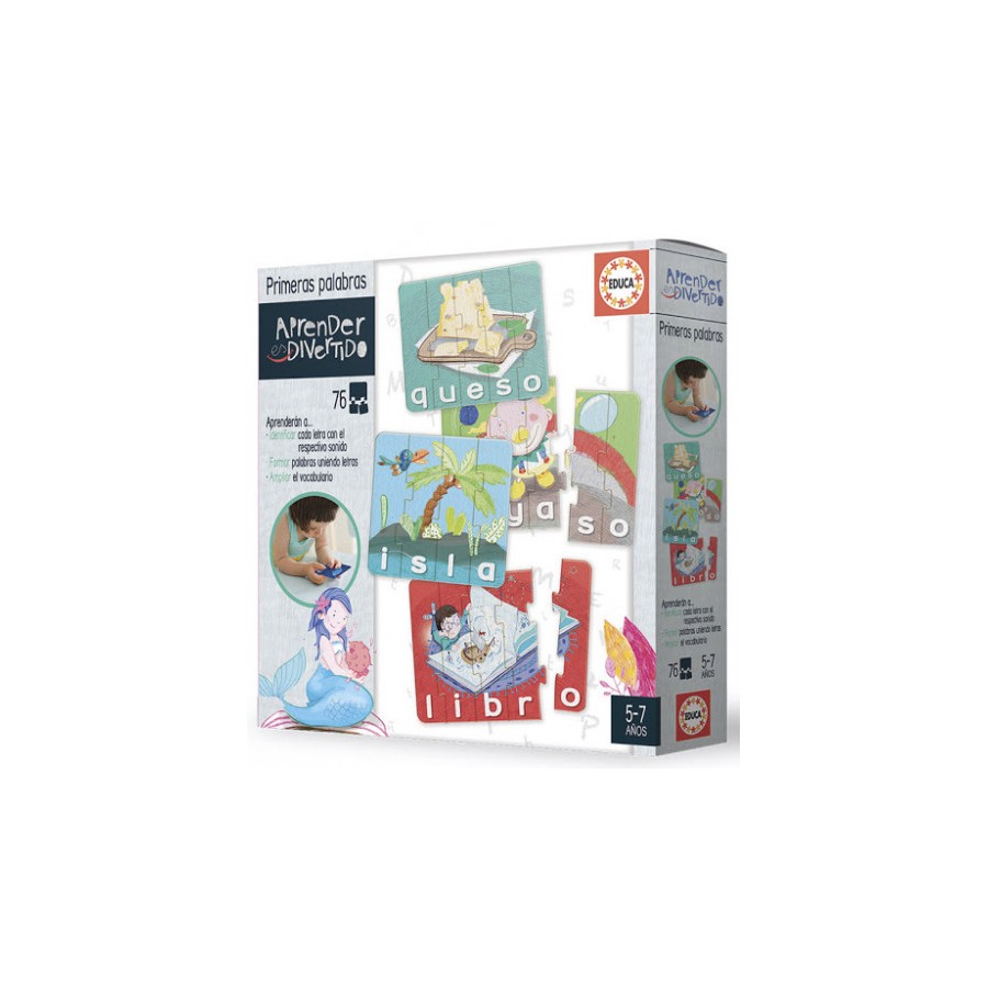 4936-JUEGO PRIMERAS PALABRAS EDUCA BORRAS 18697