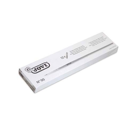 4956-ESTUCHE 12 PINCELES ARTISTICOS PELO PONEY No 00 JOVI 8199