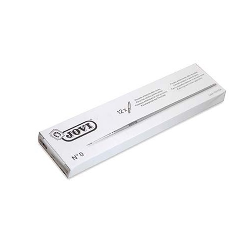 4957-ESTUCHE 12 PINCELES ARTISTICOS PELO PONEY No 0 JOVI 8200