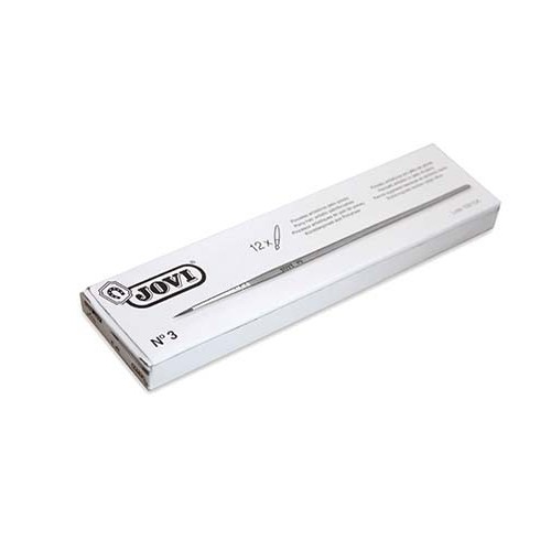 4960-ESTUCHE 12 PINCELES ARTISTICOS PELO PONEY No 3 JOVI 8203