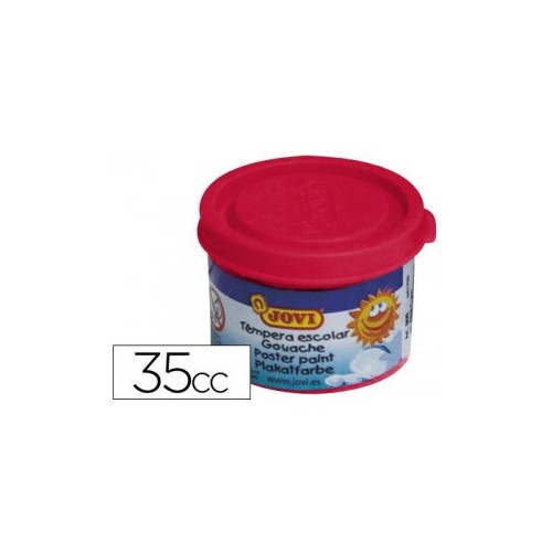 4973-ESTUCHE TEMPERA ESCOLAR 5 BOTES 35 ML - BERMELLON JOVI 50307
