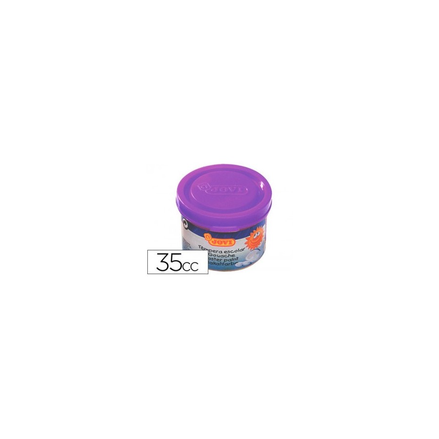 4980-ESTUCHE TEMPERA ESCOLAR 5 BOTES 35 ML - VIOLETA JOVI 50323