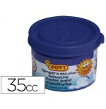 4981-ESTUCHE TEMPERA ESCOLAR 5 BOTES 35 ML - AZUL OSCURO JOVI 50324