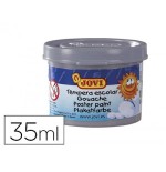 4982-ESTUCHE TEMPERA ESCOLAR 5 BOTES 35 ML - PLATA JOVI 50337