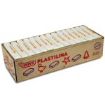 5021-CAJA 15 PASTILLAS PLASTILINA 350 G - BLANCO JOVI 7201
