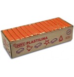 5024-CAJA 15 PASTILLAS PLASTILINA 350 G - NARANJA JOVI 7204