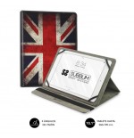 5080-SUBBLIM Funda Tablet Universal TRENDY CASE ENGLAND 10.1"