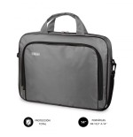 5111-SUBBLIM Maletin Ordenador Oxford Laptop Bag 13,3"-14" Grey