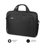 5113-SUBBLIM Maletin Ordenador Oxford Laptop Bag 15,4-16" Black