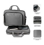 5116-SUBBLIM Maletin Ordenador Oxford Laptop Bag 15,4-16" Grey