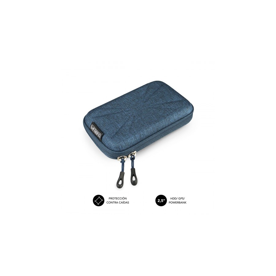 5123-SUBBLIM Funda Disco Duro HDD Business Case 2,5" Dark Blue
