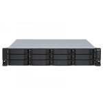 5164-QNAP TL-R1200S-RP caja para disco duro externo Carcasa de disco duro/SSD Negro, Gris 2.5/3.5"