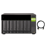 5175-QNAP TL-D800C caja para disco duro externo Carcasa de disco duro/SSD Negro, Gris 2.5/3.5"