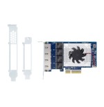 5179-QNAP QXG-5G4T-111C adaptador y tarjeta de red Ethernet 5000 Mbit/s Interno