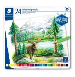 5208-ESTUCHE METALICO CON 24 LAPICES, COLORES SURTIDOS STAEDTLER 146C M24