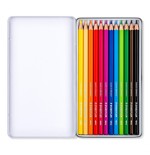 5213-ESTUCHE DE METAL CON 12 LAPICES, COLORES SURTIDOS STAEDTLER 14610C M12