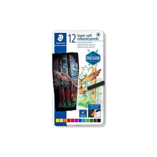 5216-ESTUCHE DE METAL CON 12 LAPICES, COLORES SURTIDOS STAEDTLER 149C M12