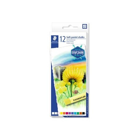 5226-Staedtler 2430 Pintura al pastel Suave Multicolor 12 pieza(s)