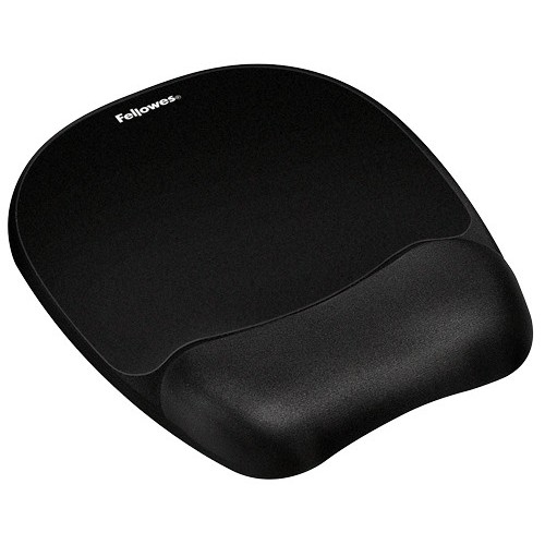 523-ALFOMBRILLA CON REPOSAMUNECAS MEMORY FOAM NEGRO FELLOWES 9176501