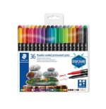 ESTUCHE DE PLASTICO CON 36 ROTULADORES, COLORES SURTIDOS STAEDTLER 3187 TB36