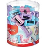 5274-BOTE 75 SACAPUNTAS VIVO PASTEL 1 ORIFICIO MAPED 63011