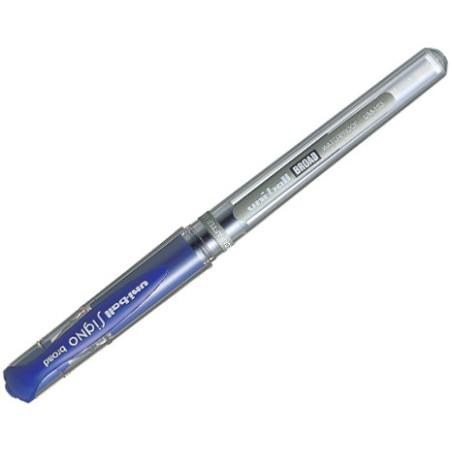 528-Uni UM-153 Boligrafo de gel con tapa Azul 1 pieza(s)