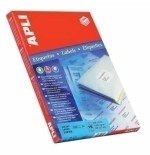 5293-CAJA 100 HOJAS ETIQUETA BLANCA ILC 48.5X25.4 1285 APLI