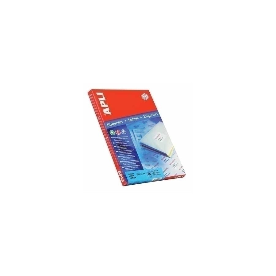 5294-CAJA 100 HOJAS ETIQUETA BLANCA ILC 52.5X29.7 1286 APLI