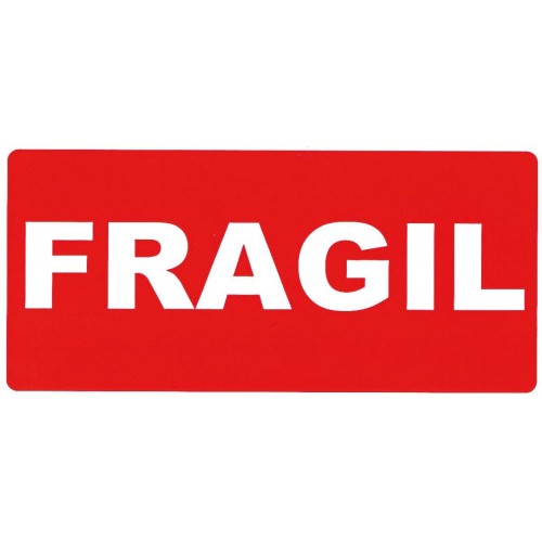 5338-ROLLO 200 ETIQUETAS "FRAGIL" 296 APLI