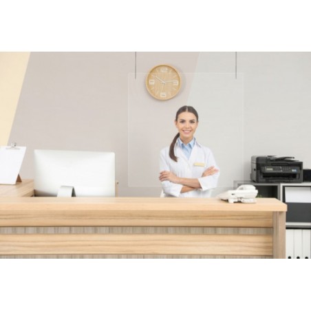 5383-MAMPARA COLGANTE DE ACRILICO 750X680MM ARCHIVO 2000 32224M TP